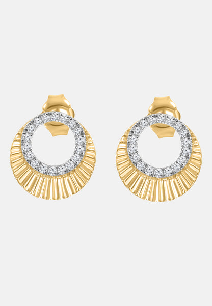 Diamant Exquis Earrings Gold