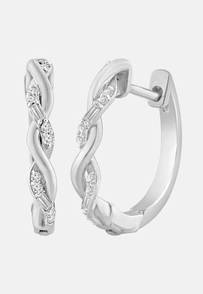 Diamant Exquis Earrings Silver