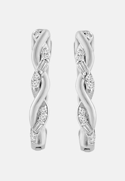 Diamant Exquis Earrings Silver