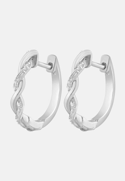 Diamant Exquis Earrings Silver