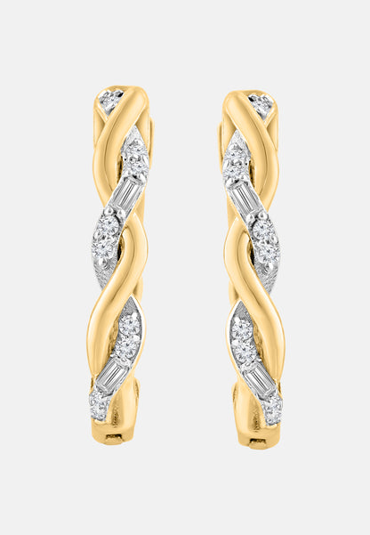Diamant Exquis Earrings Gold