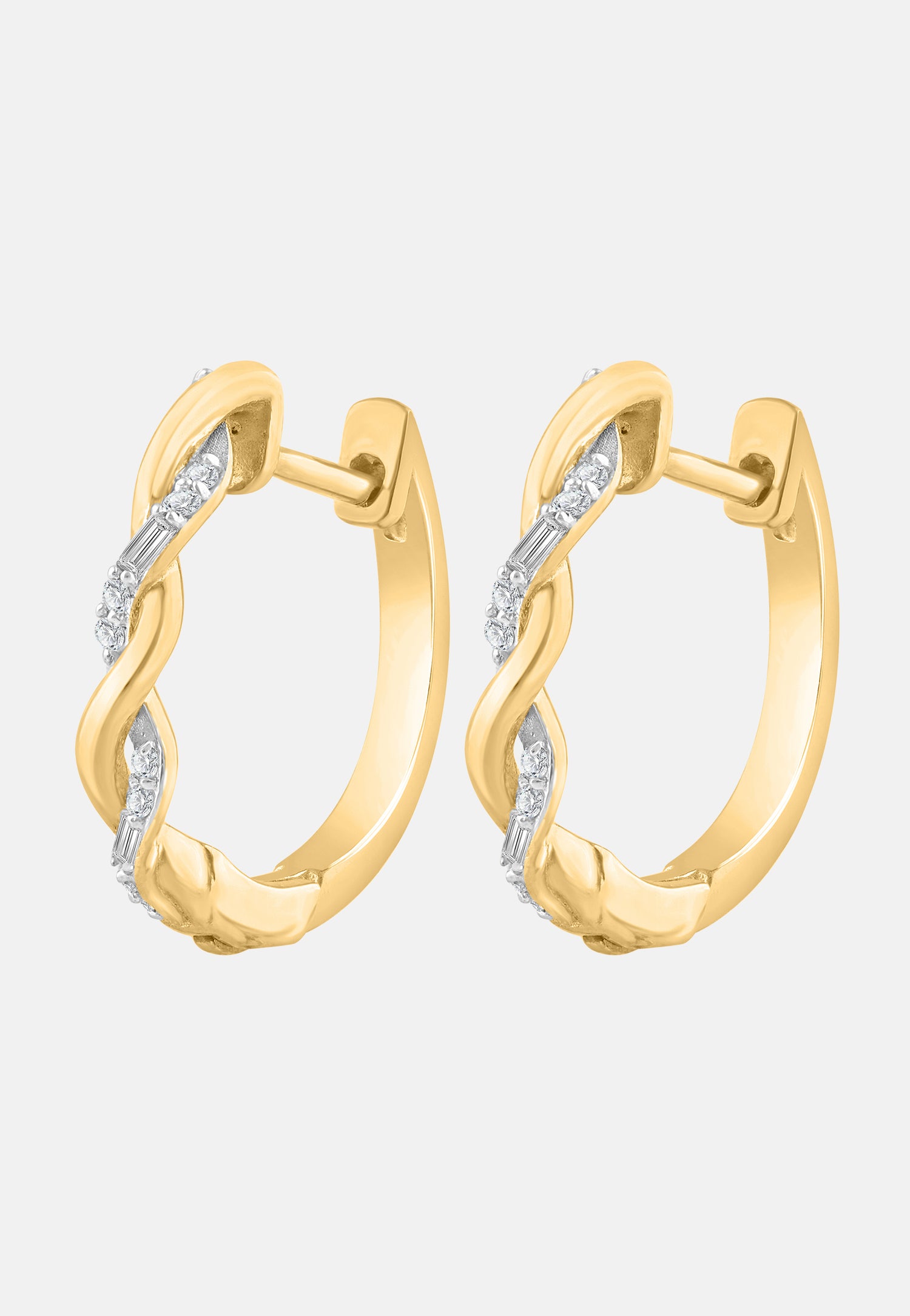 Diamant Exquis Earrings Gold