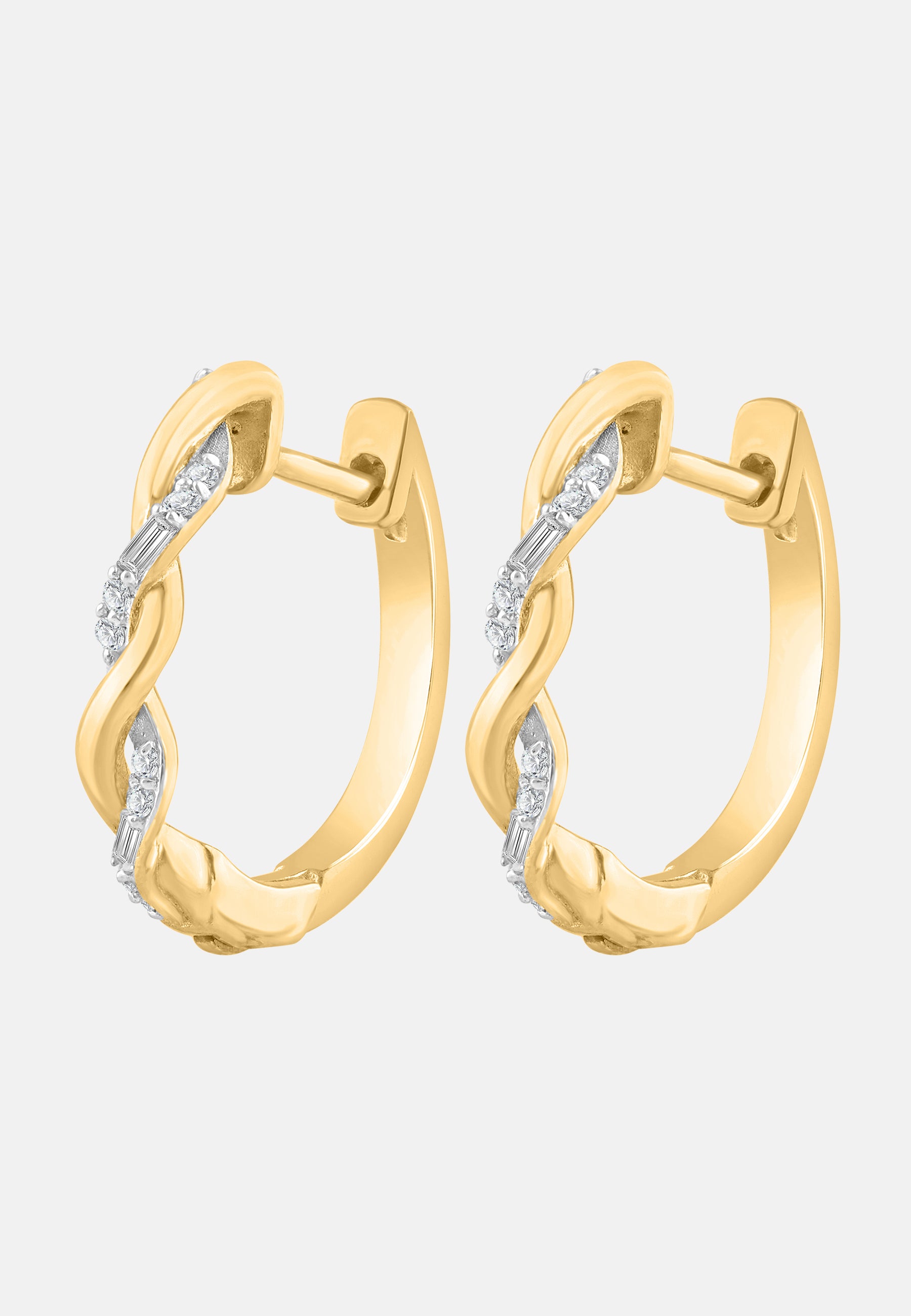 Diamant Exquis Earrings Gold