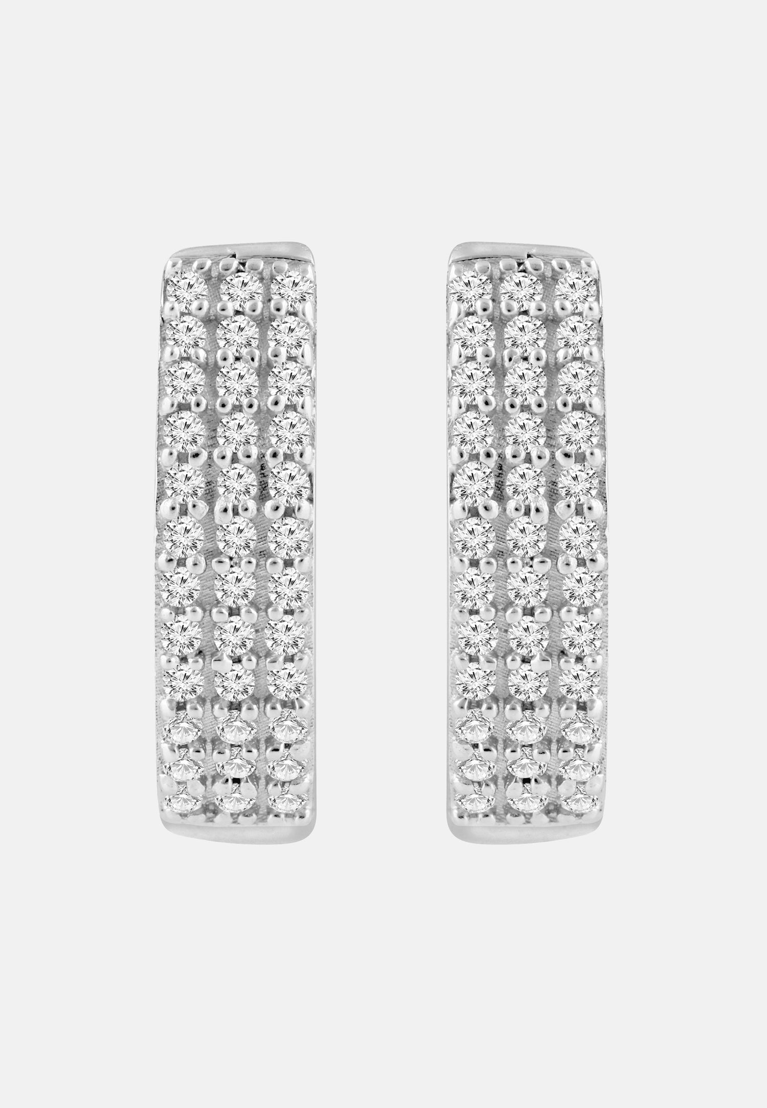 Diamant Exquis Earrings Silver