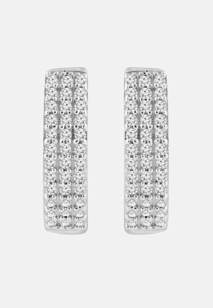 Diamant Exquis Earrings Silver