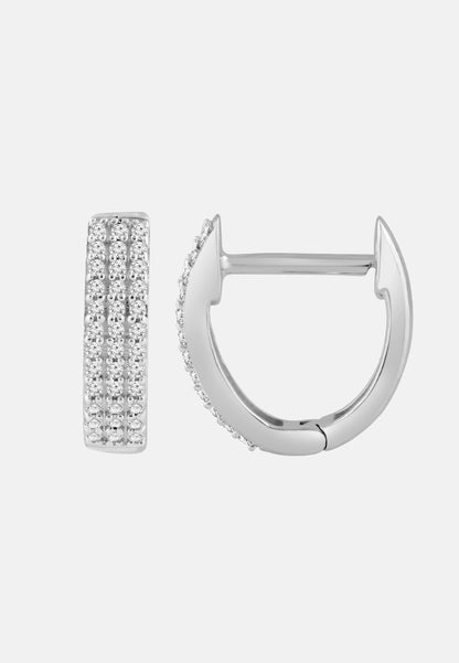 Diamant Exquis Earrings Silver