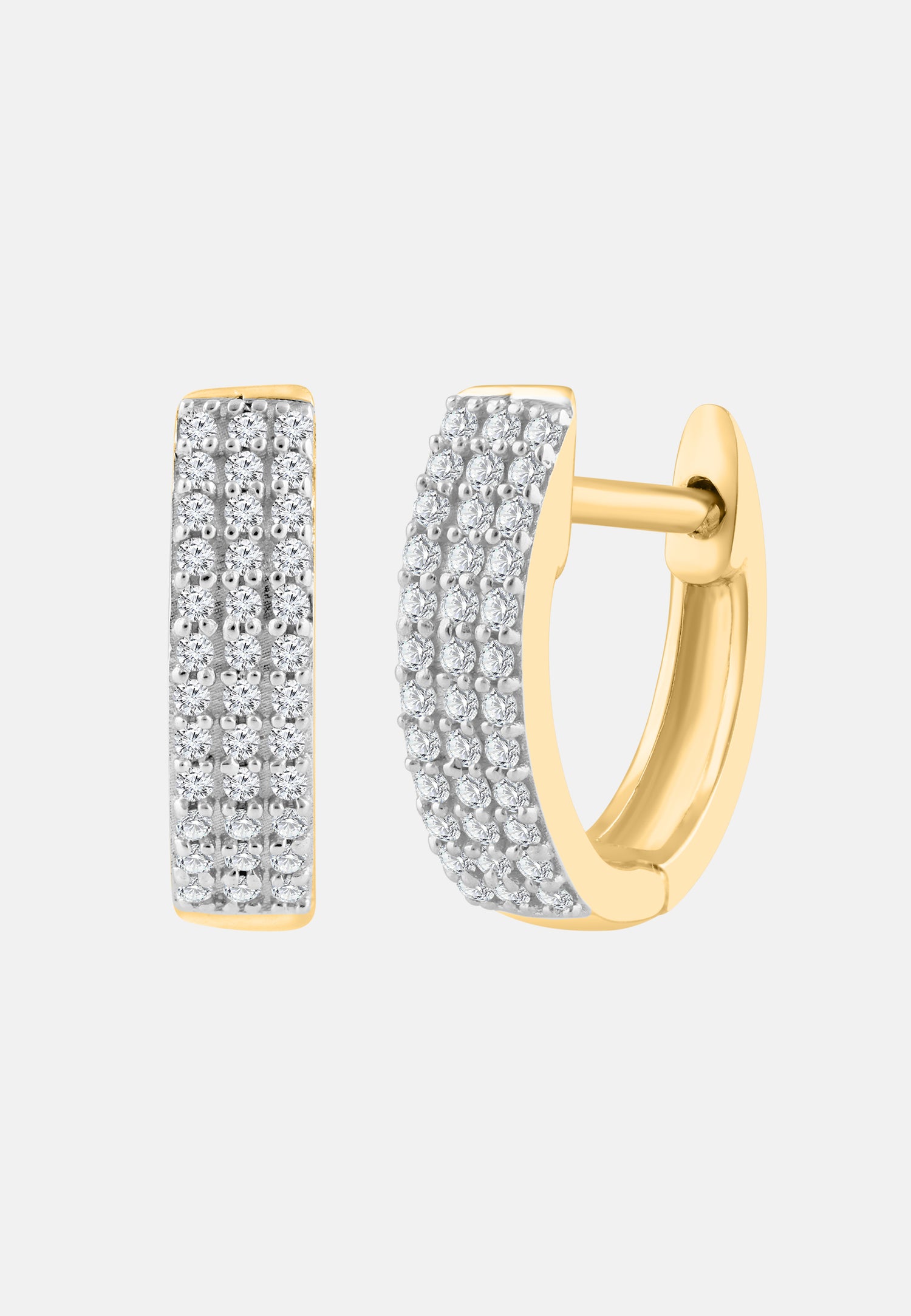 Diamant Exquis Earrings Gold