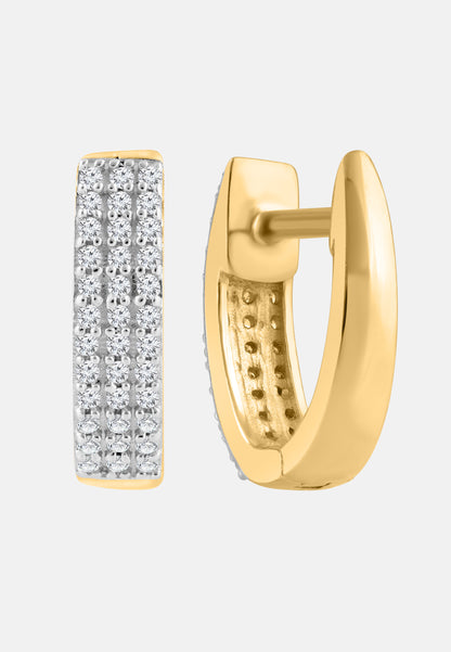 Diamant Exquis Earrings Gold