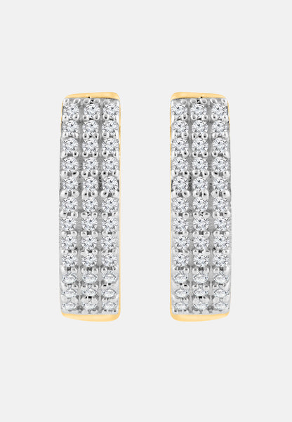 Diamant Exquis Earrings Gold