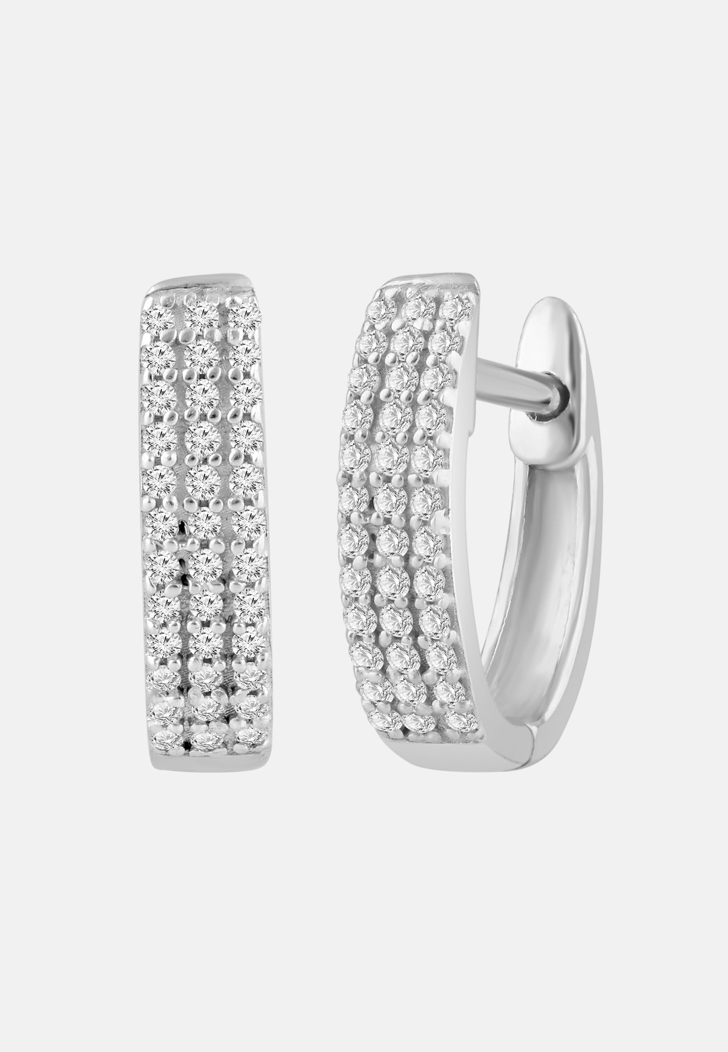 Diamant Exquis Earrings Silver
