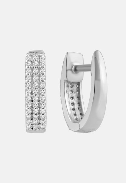 Diamant Exquis Earrings Silver