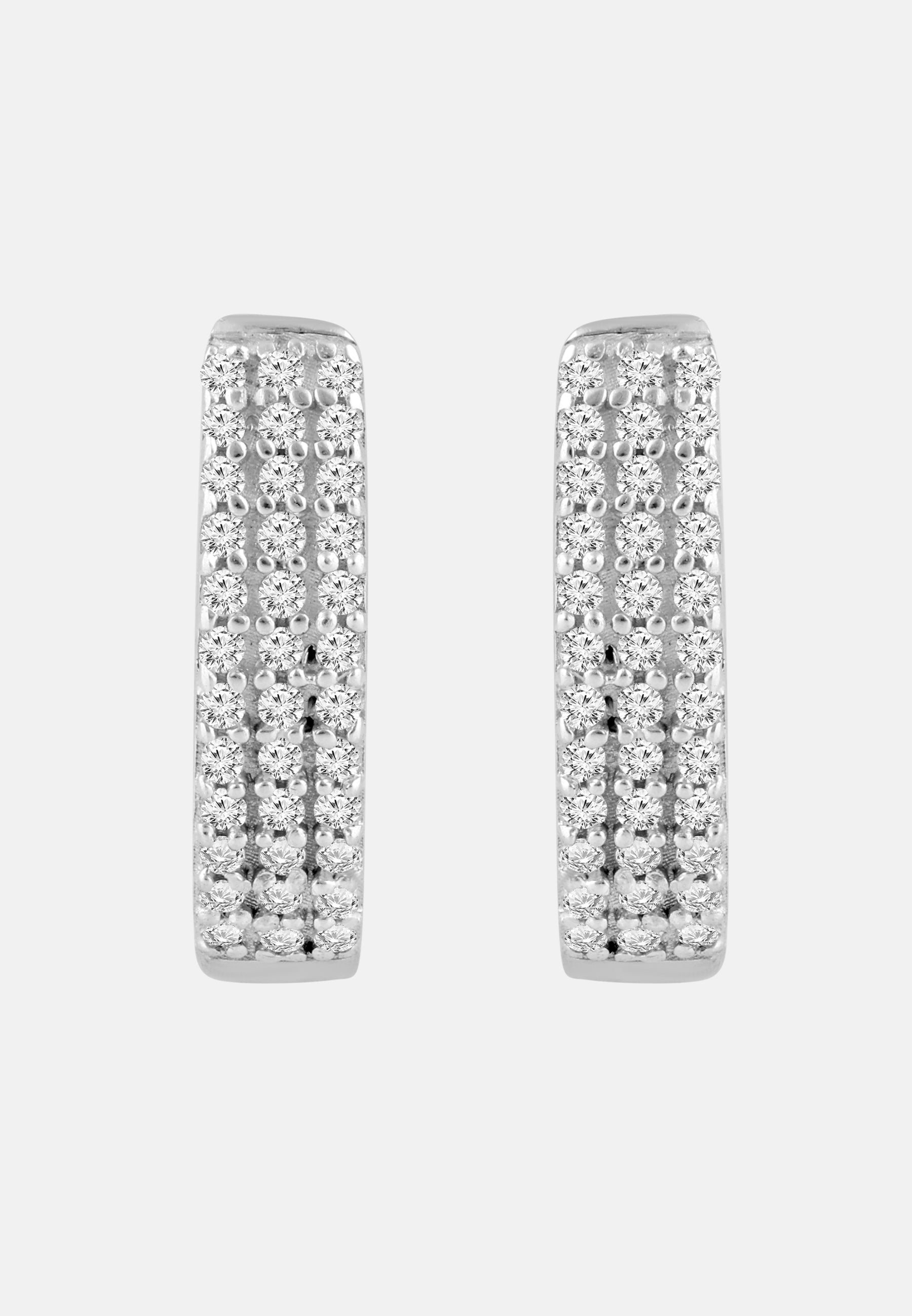 Diamant Exquis Earrings Silver