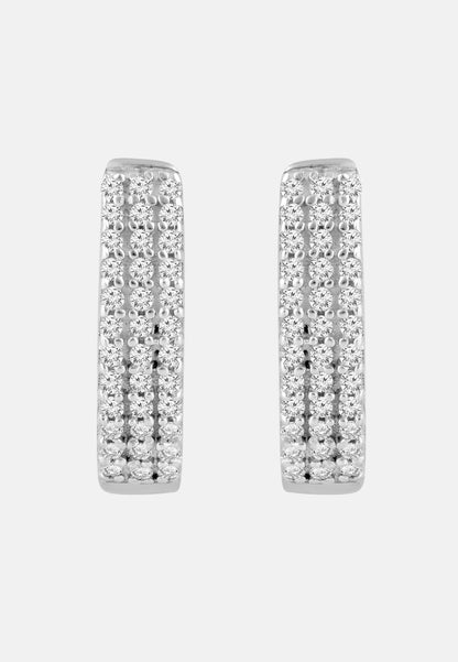 Diamant Exquis Earrings Silver