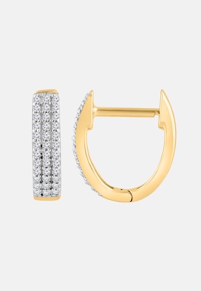 Diamant Exquis Earrings Gold