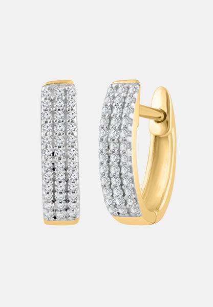 Diamant Exquis Earrings Gold