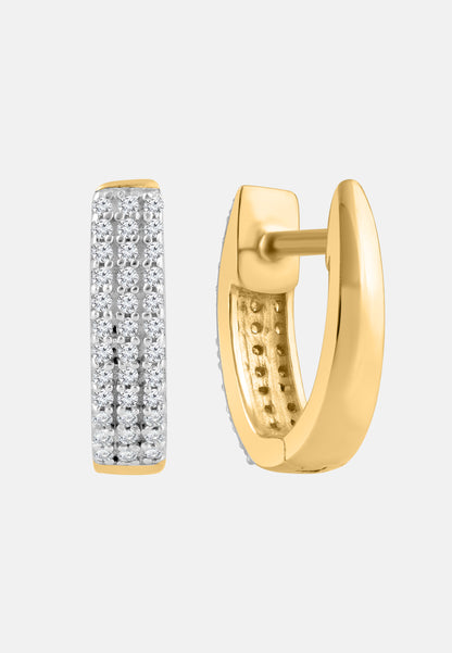 Diamant Exquis Earrings Gold