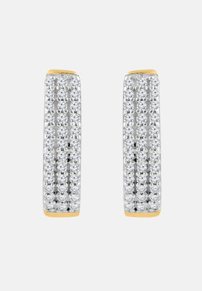 Diamant Exquis Earrings Gold