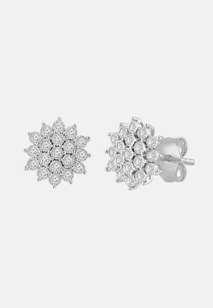 Diamant Exquis Earrings Silver