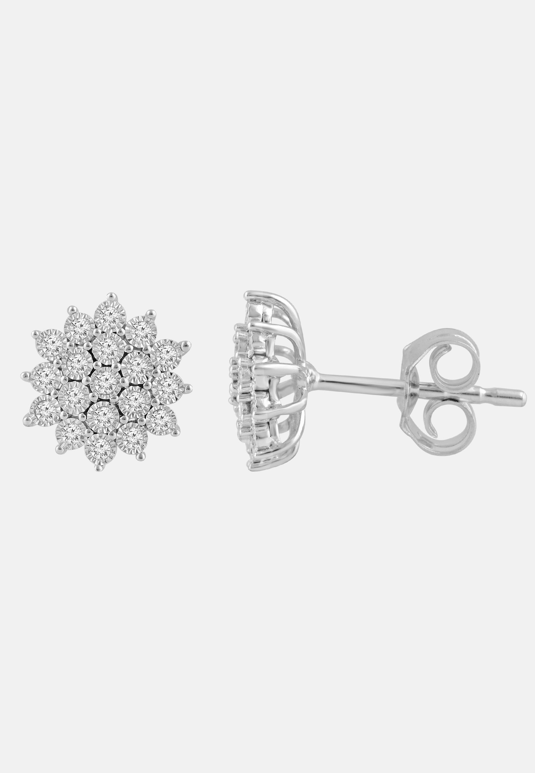 Diamant Exquis Earrings Silver