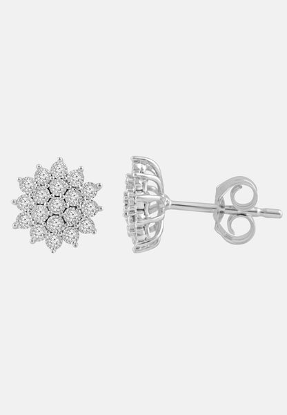 Diamant Exquis Earrings Silver