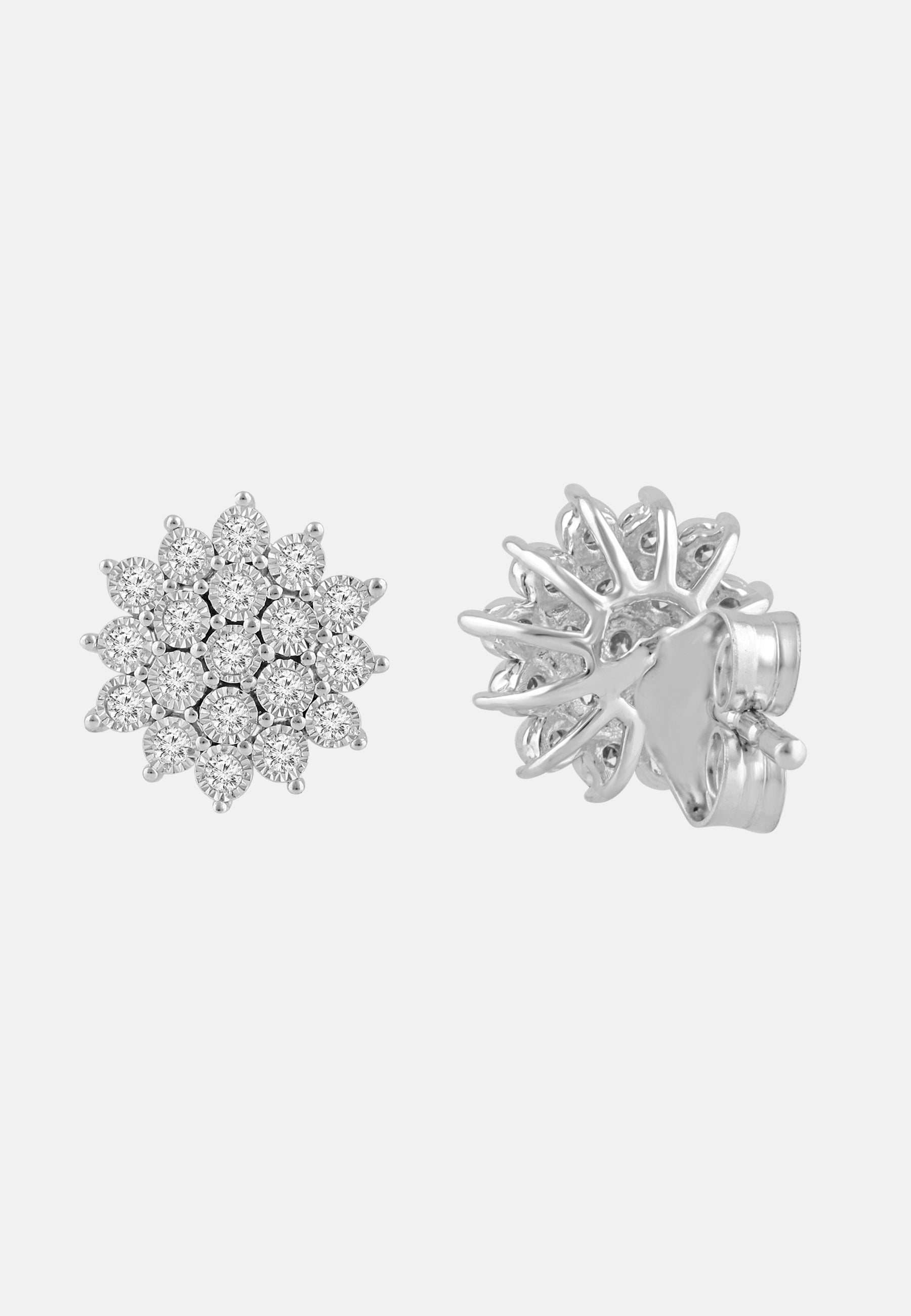 Diamant Exquis Earrings Silver