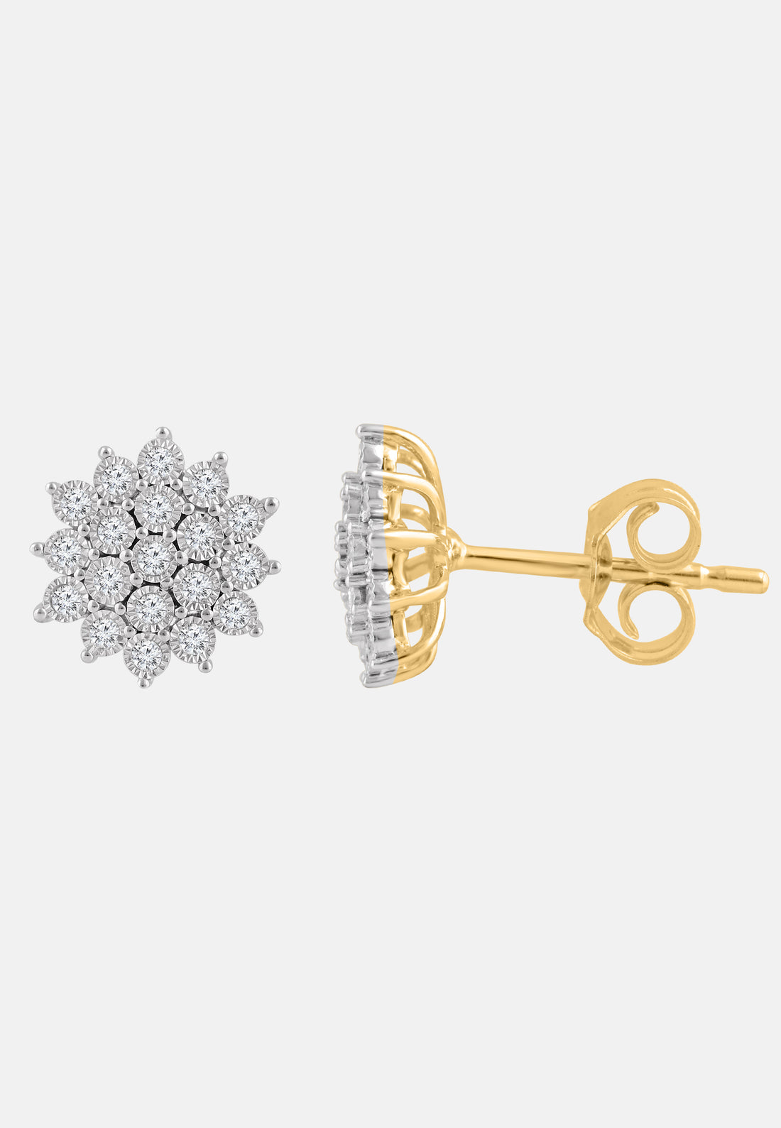 Diamant Exquis Earrings Gold