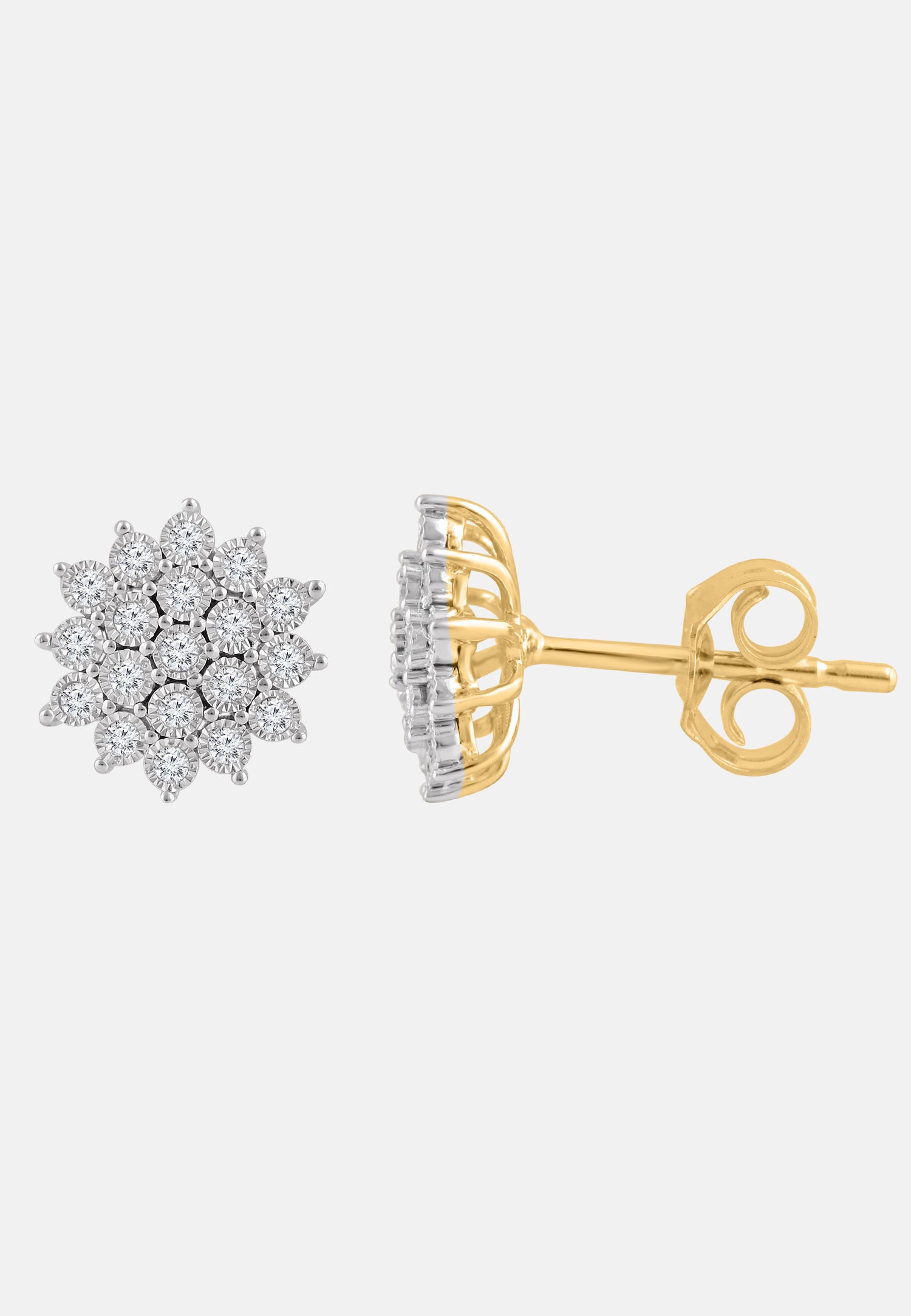 Diamant Exquis Earrings Gold