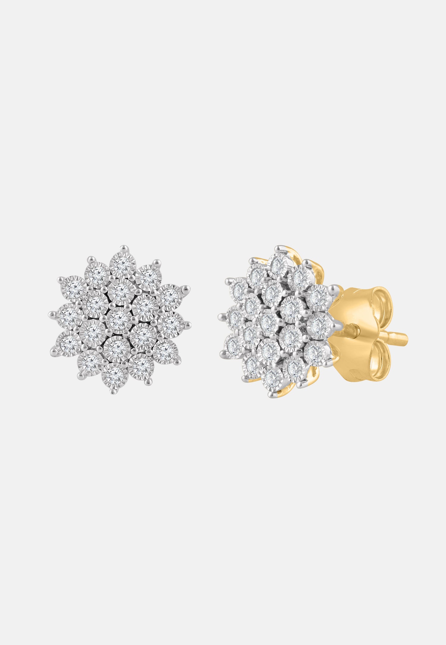 Diamant Exquis Earrings Gold