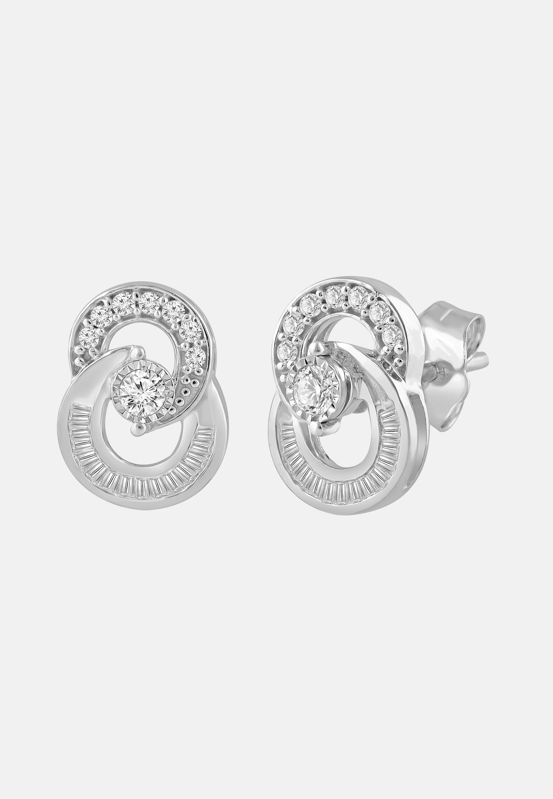 Diamant Exquis Earrings Silver