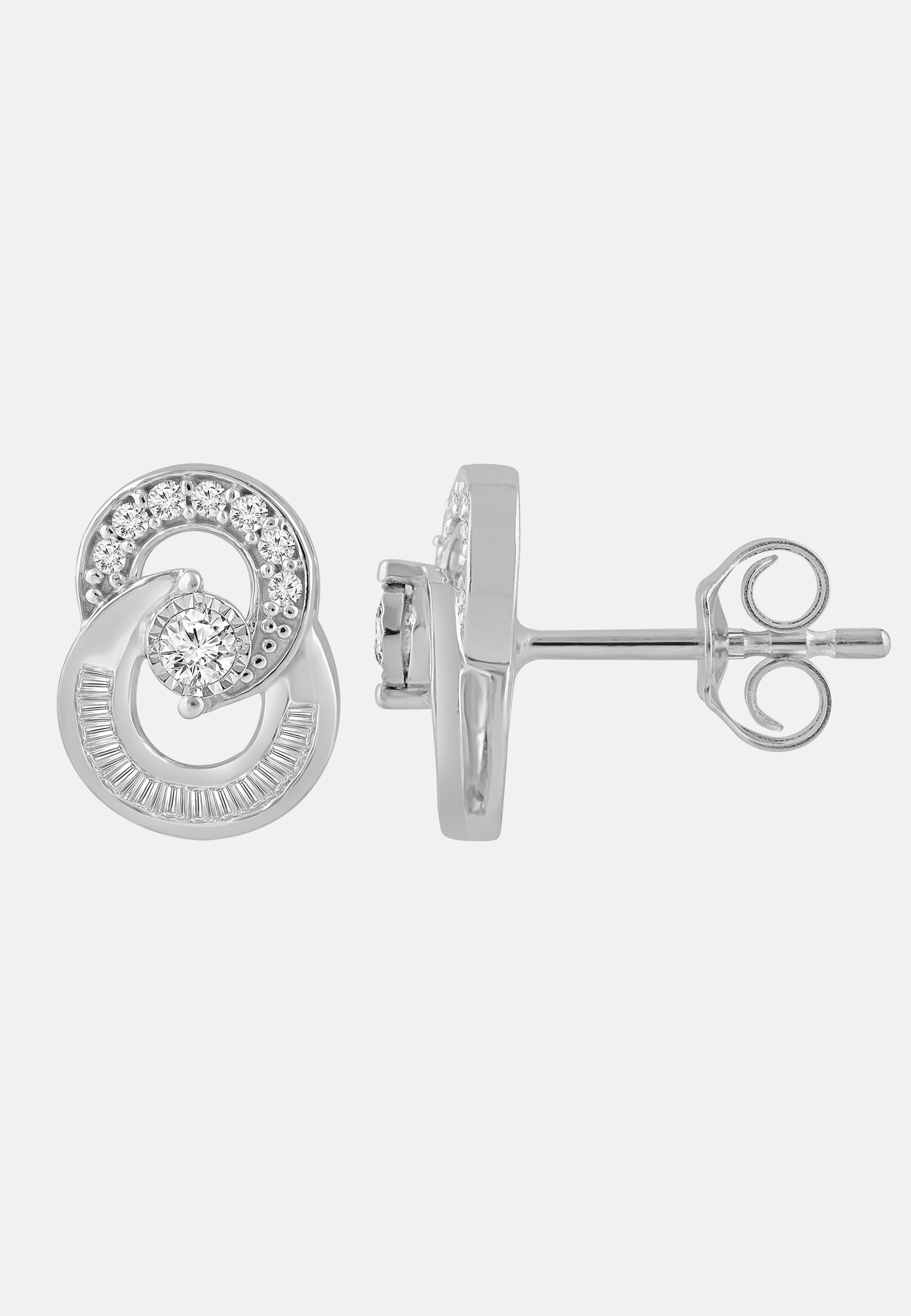 Diamant Exquis Earrings Silver