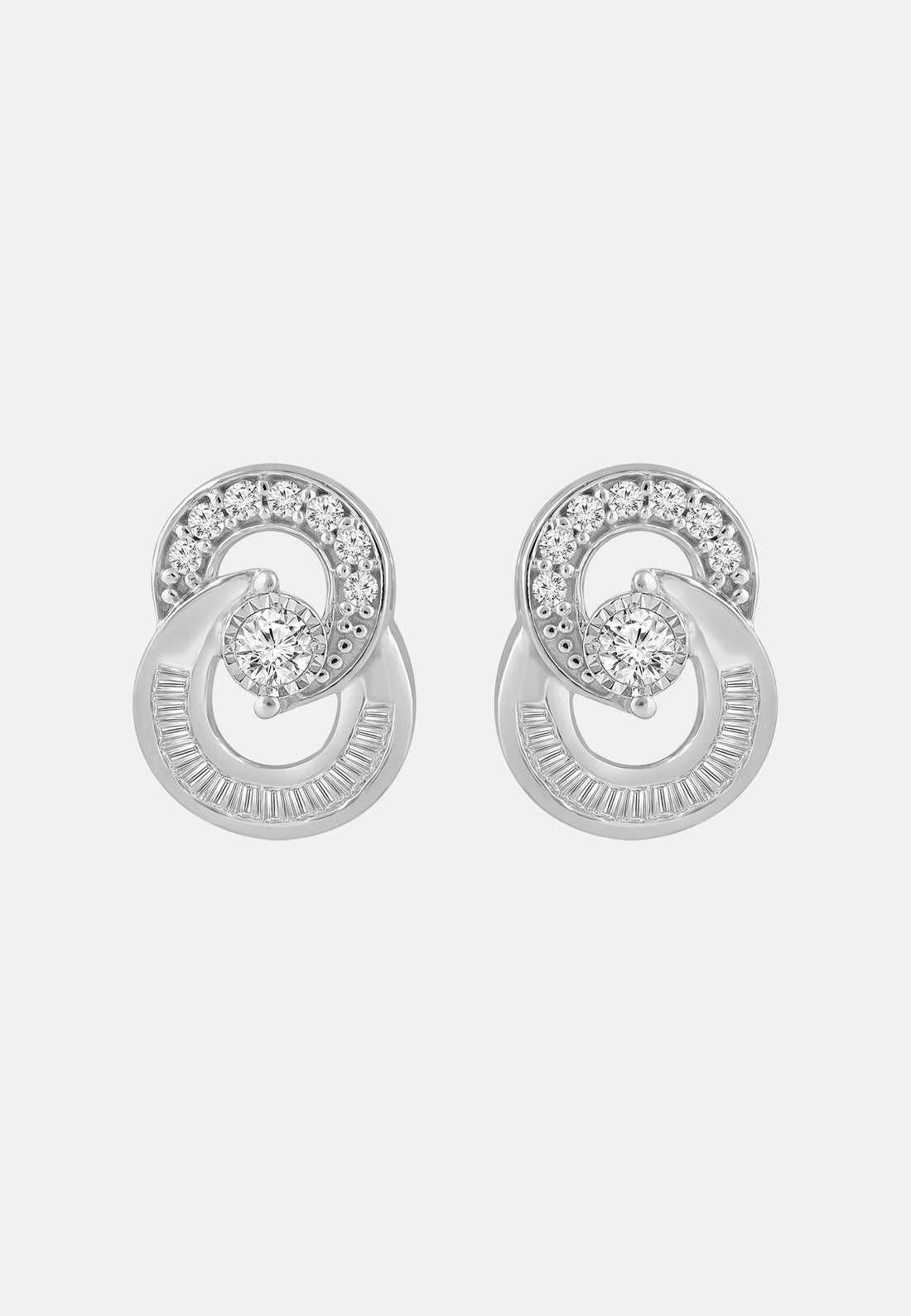 Diamant Exquis Earrings Silver