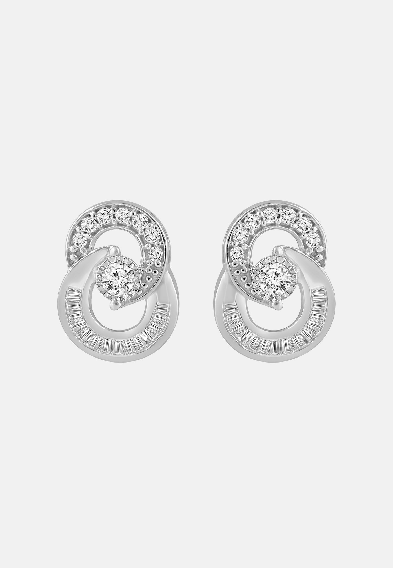 Diamant Exquis Earrings Silver