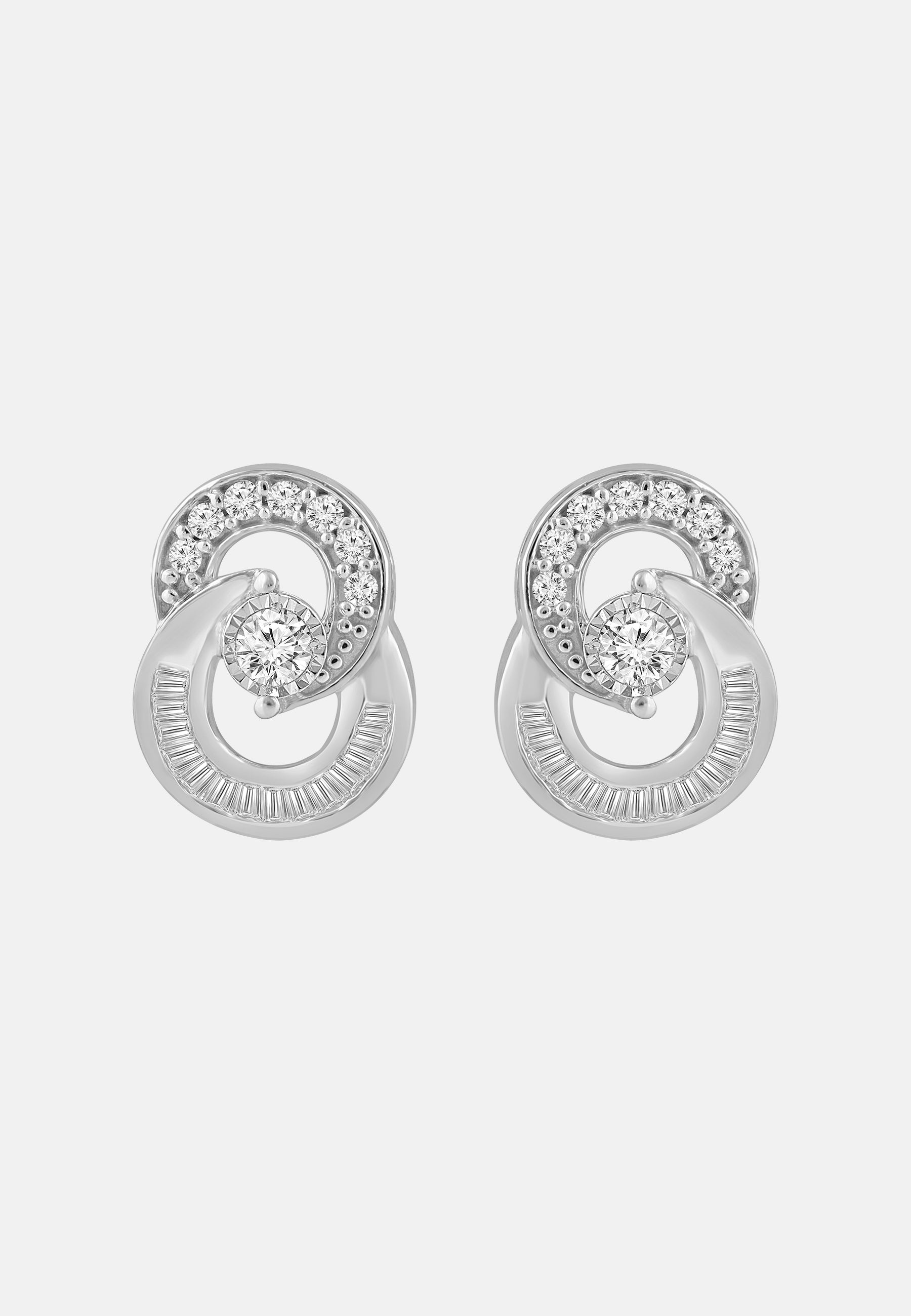 Diamant Exquis Earrings Silver