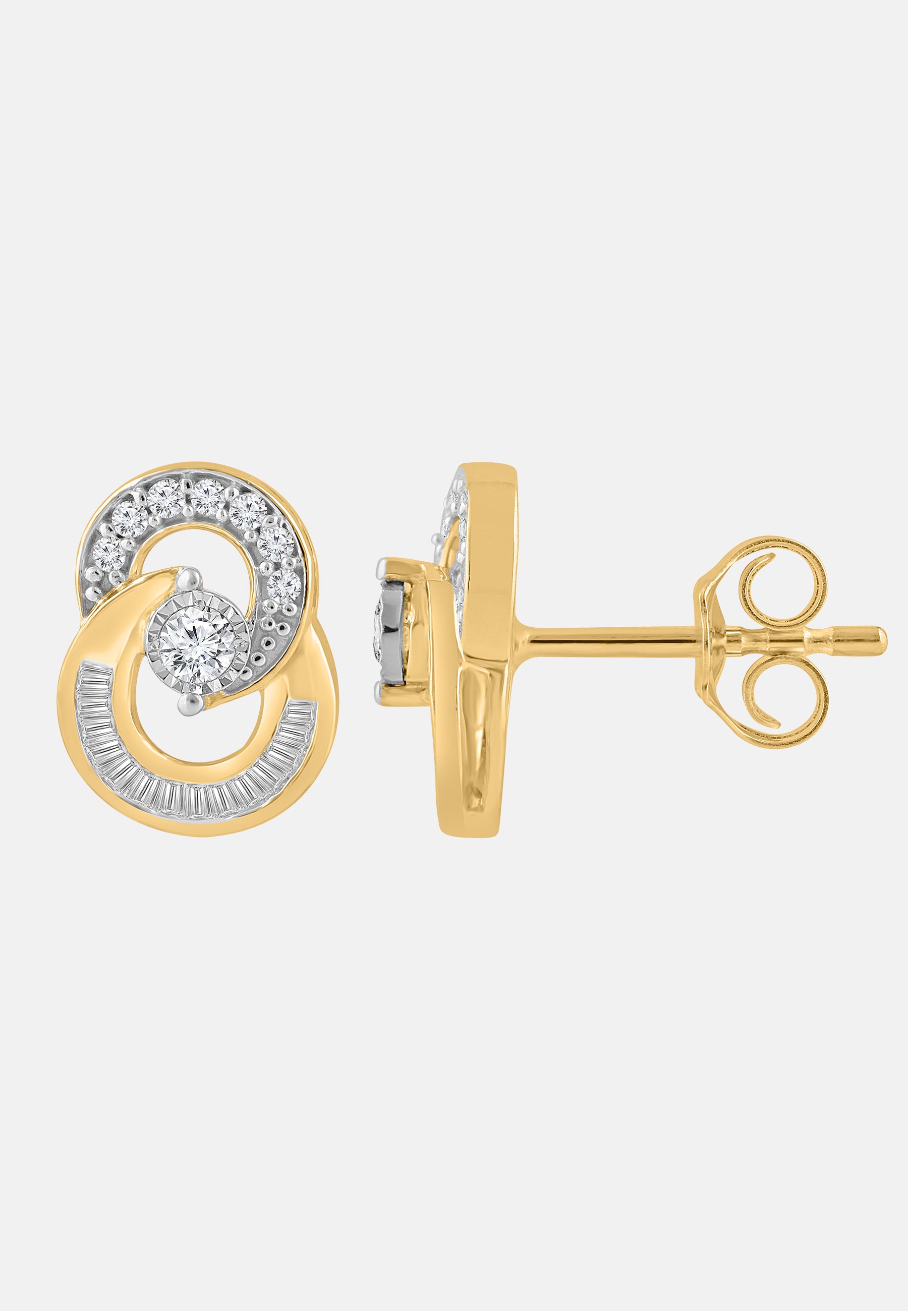 Diamant Exquis Earrings Yellow gold