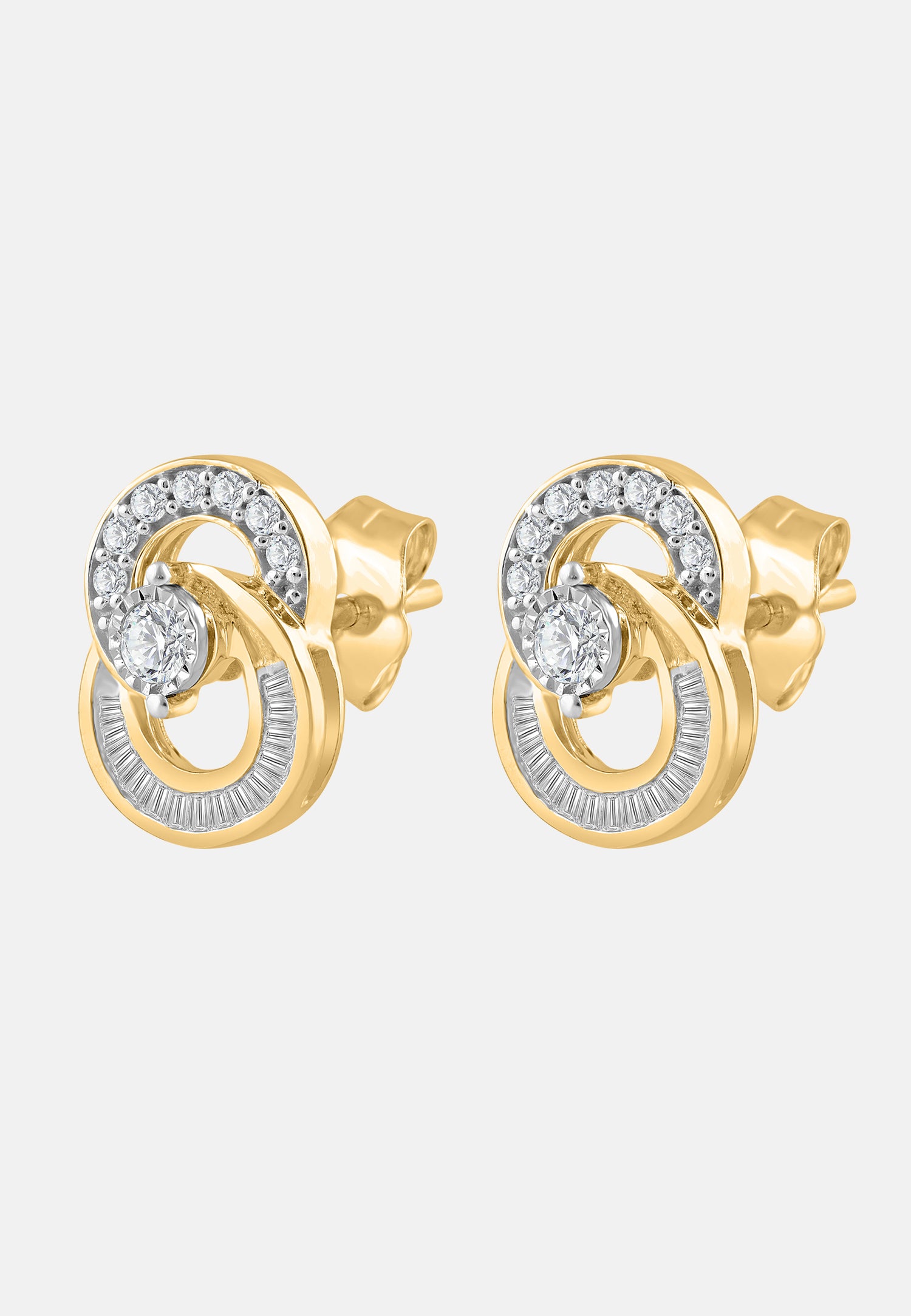 Diamant Exquis Earrings Yellow gold