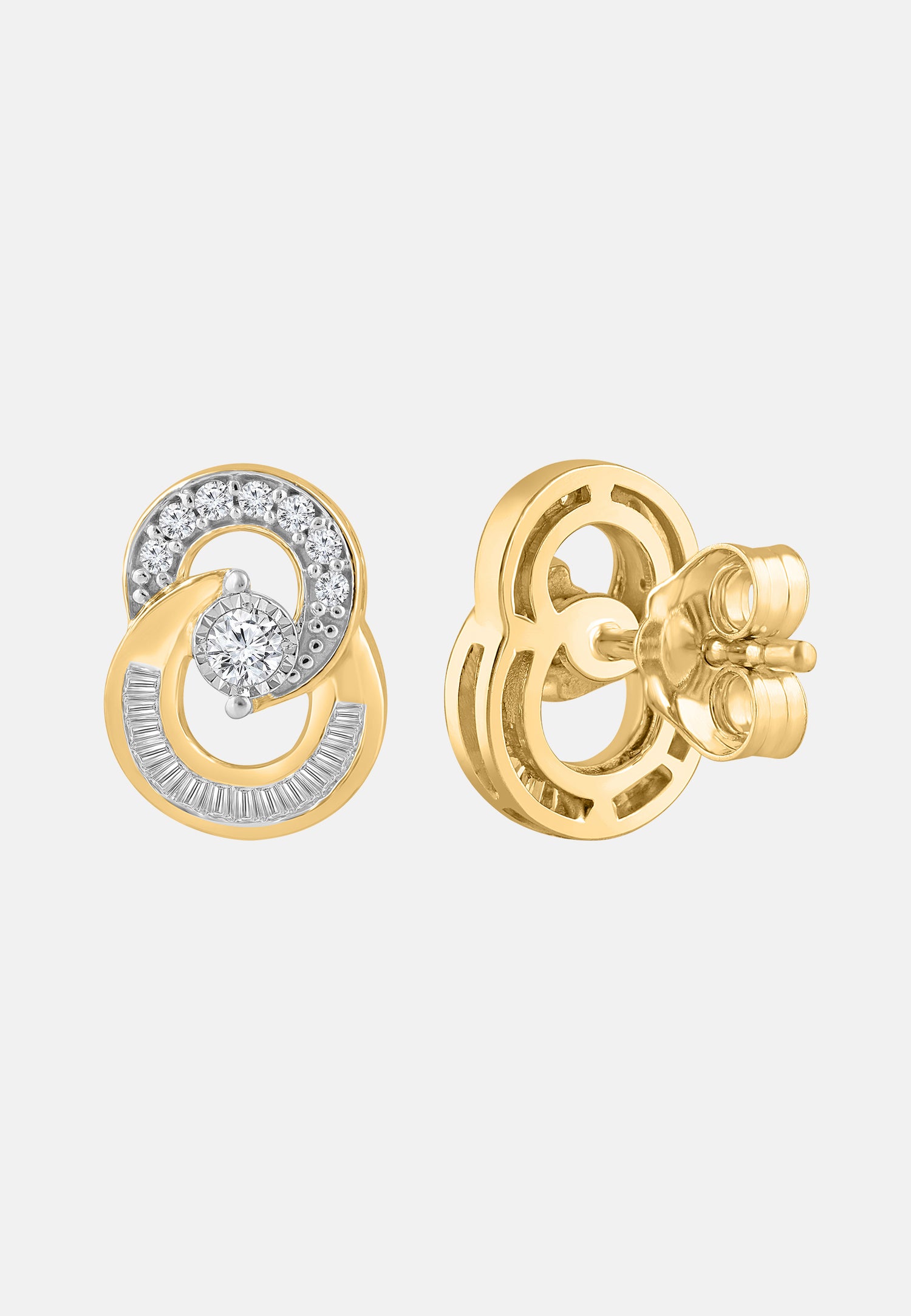 Diamant Exquis Earrings Yellow gold