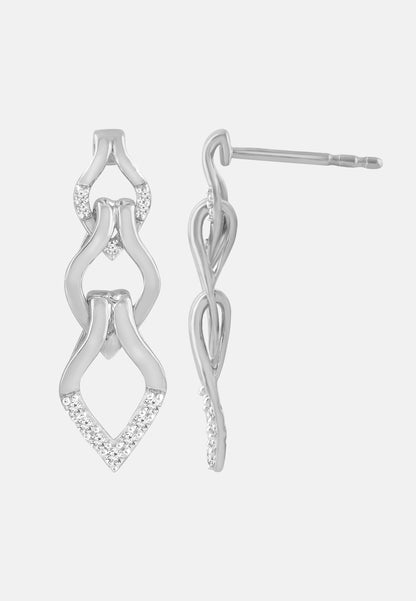 Diamant Exquis Earrings Silver