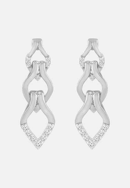Diamant Exquis Earrings Silver
