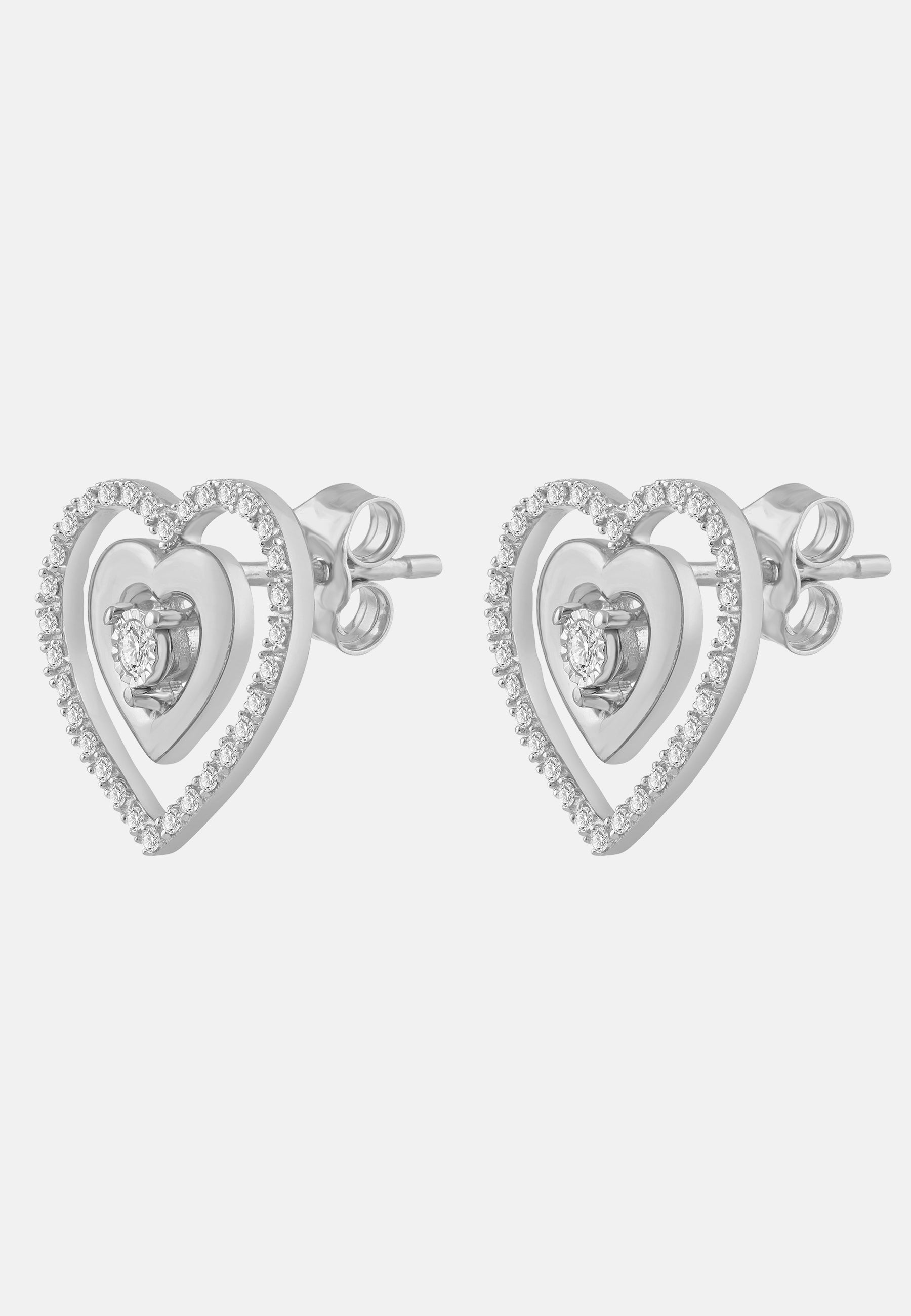 Diamant Exquis Earrings Silver