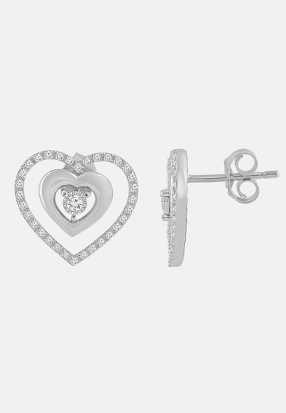 Diamant Exquis Earrings Silver