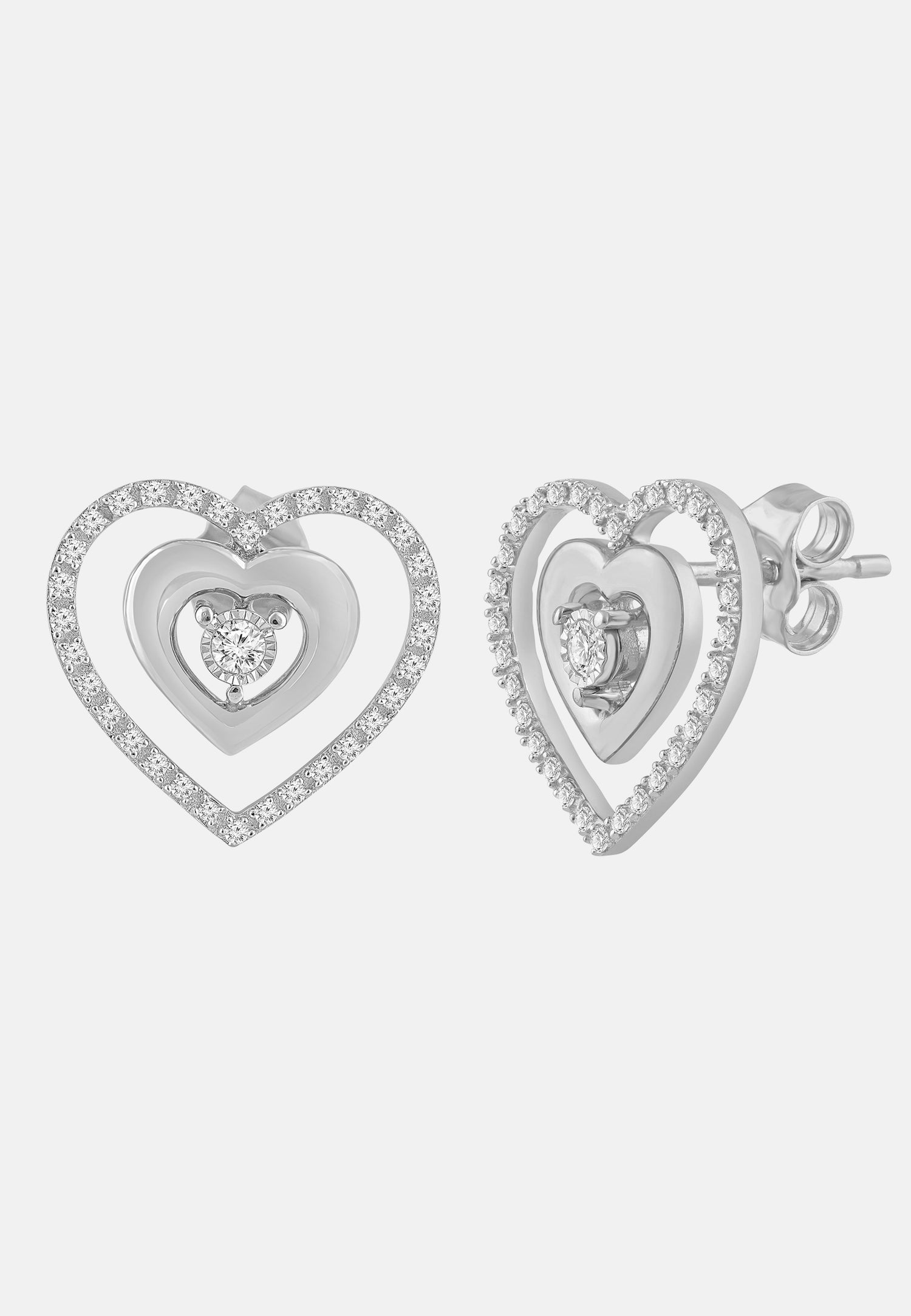 Diamant Exquis Earrings Silver