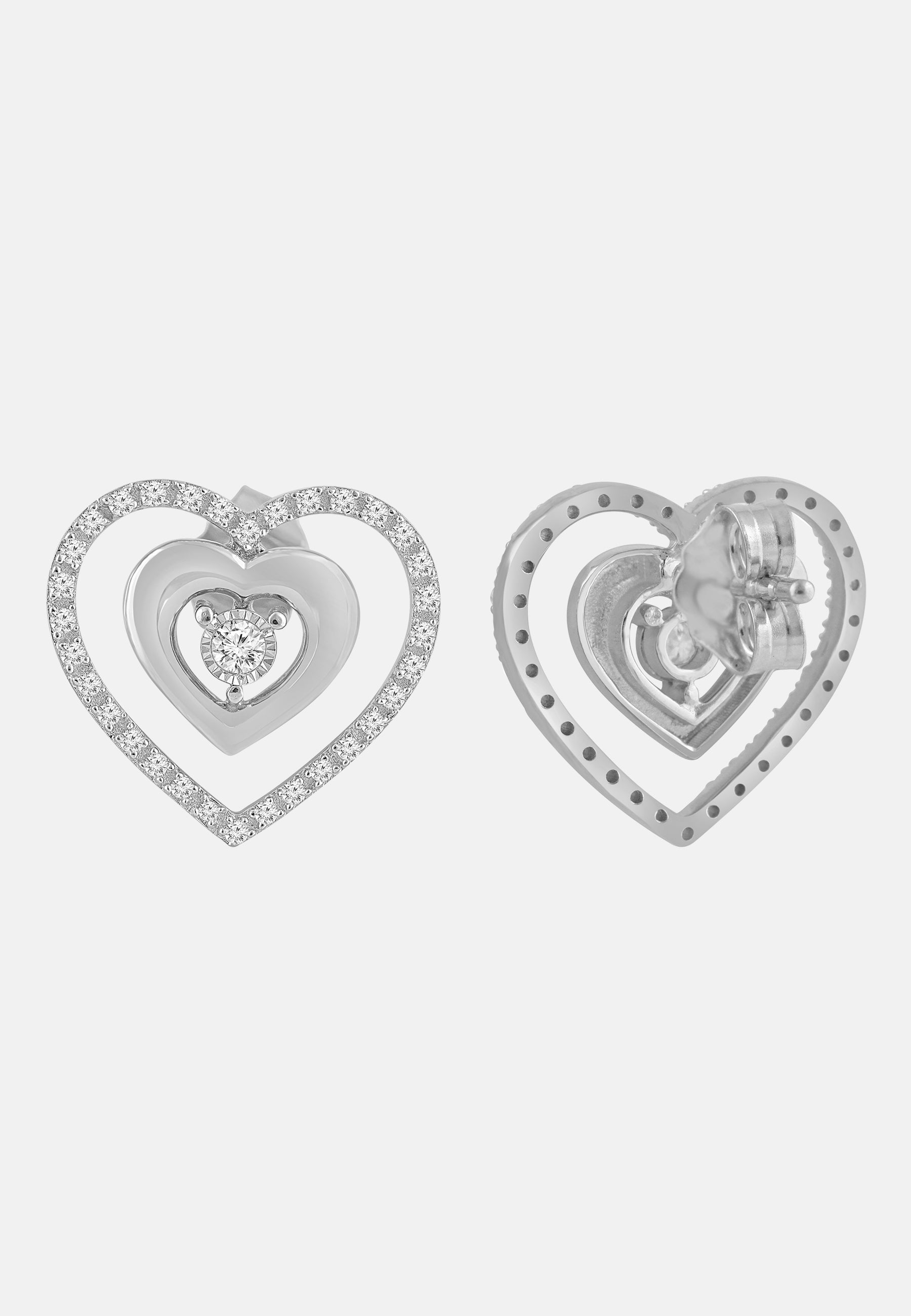 Diamant Exquis Earrings Silver