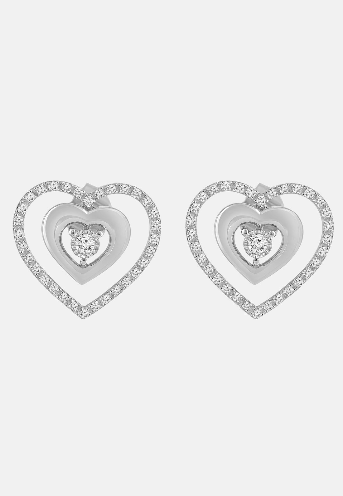 Diamant Exquis Earrings Silver