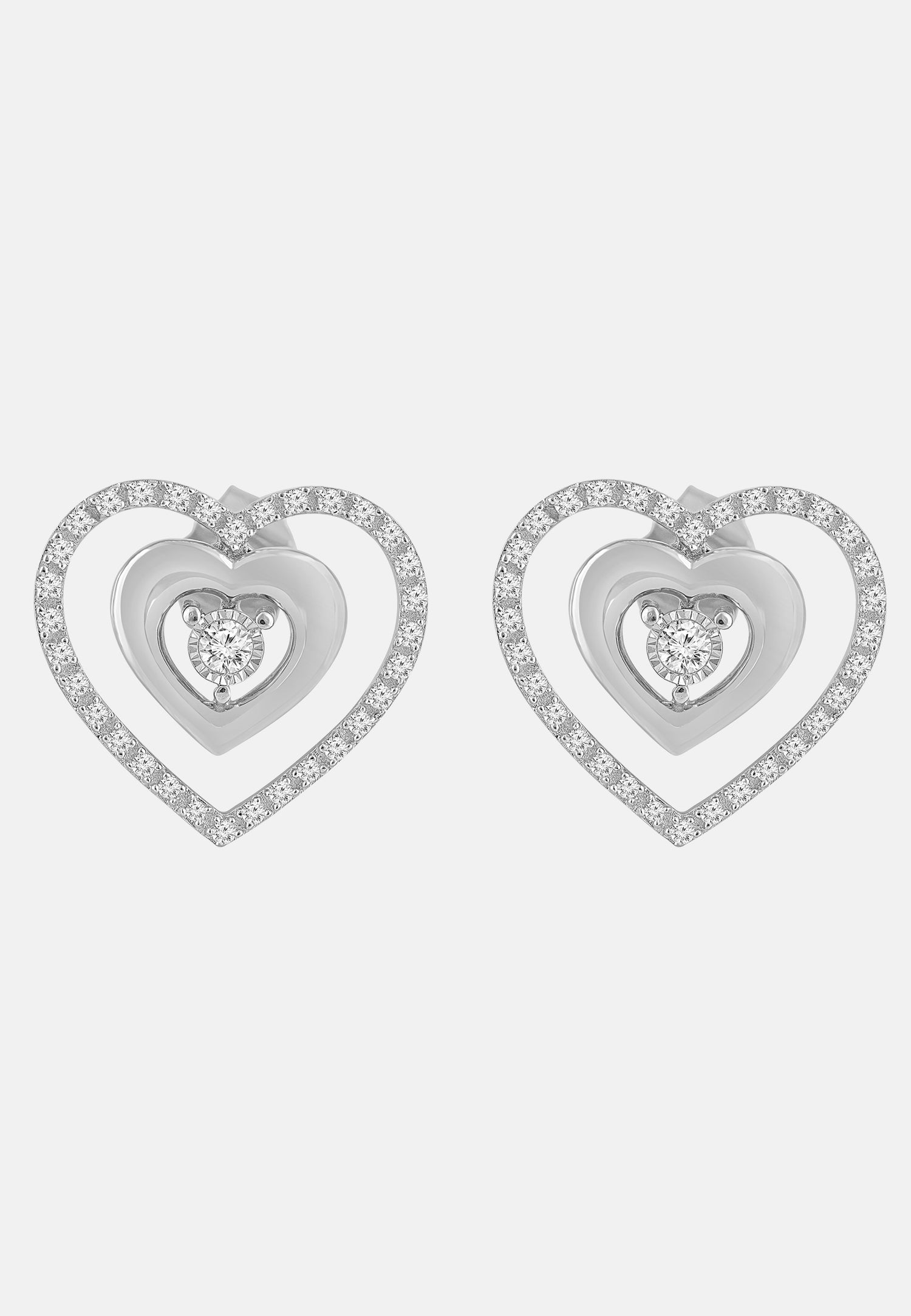 Diamant Exquis Earrings Silver