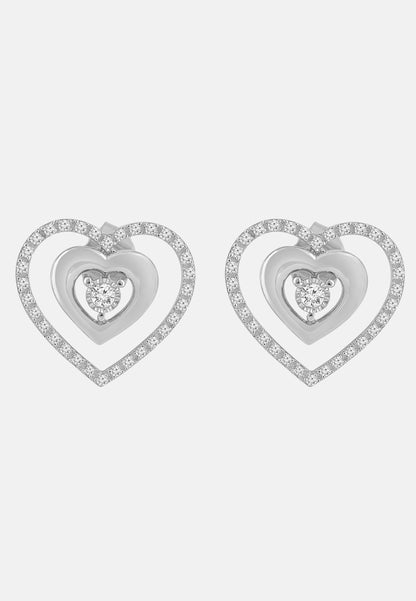Diamant Exquis Earrings Silver