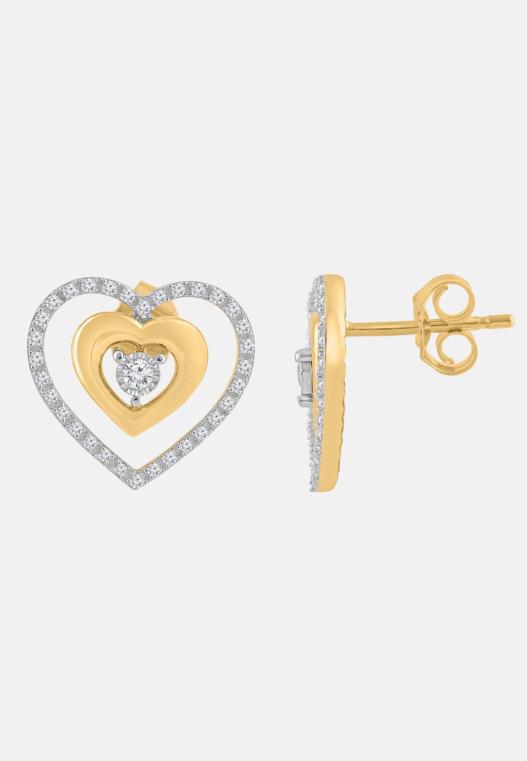 Diamant Exquis Earrings Gold