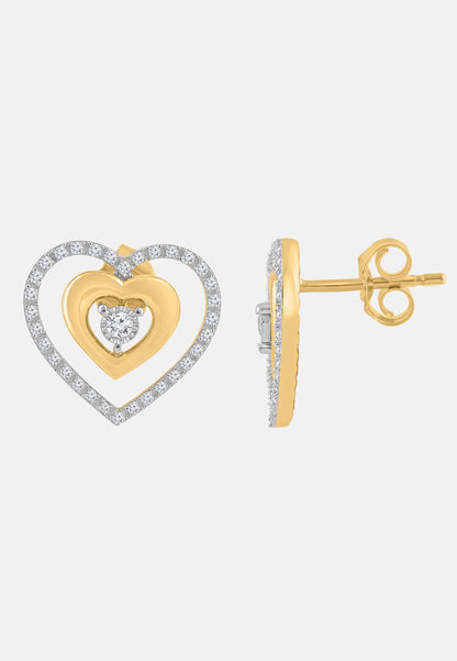 Diamant Exquis Earrings Gold