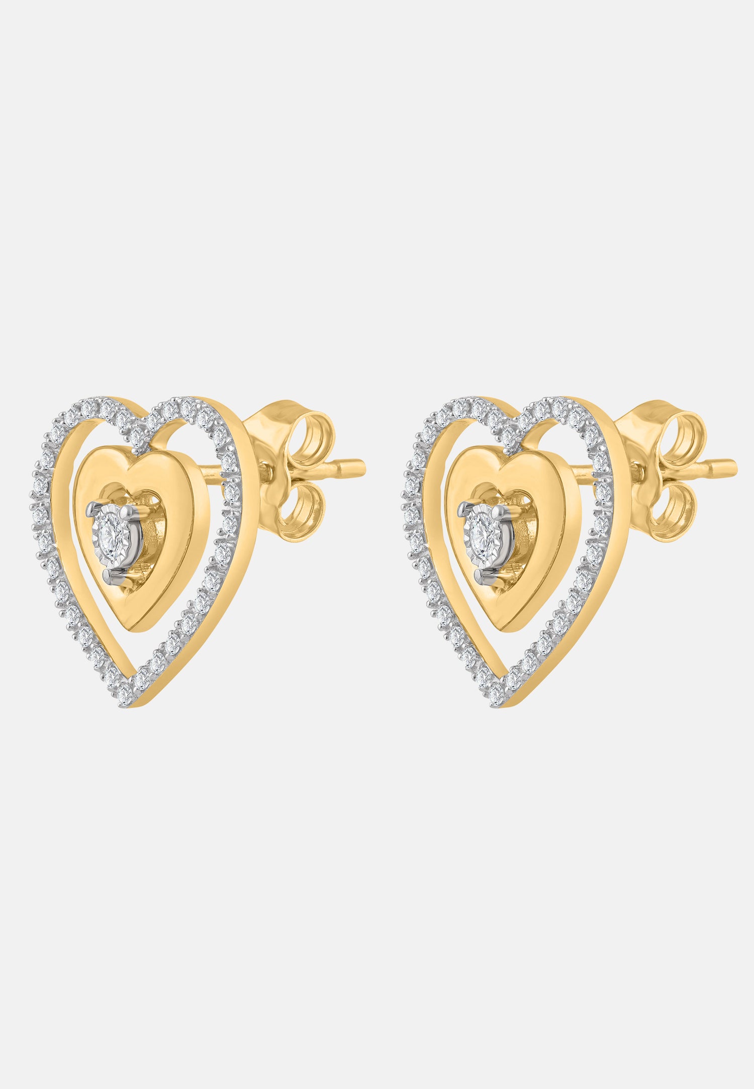 Diamant Exquis Earrings Gold