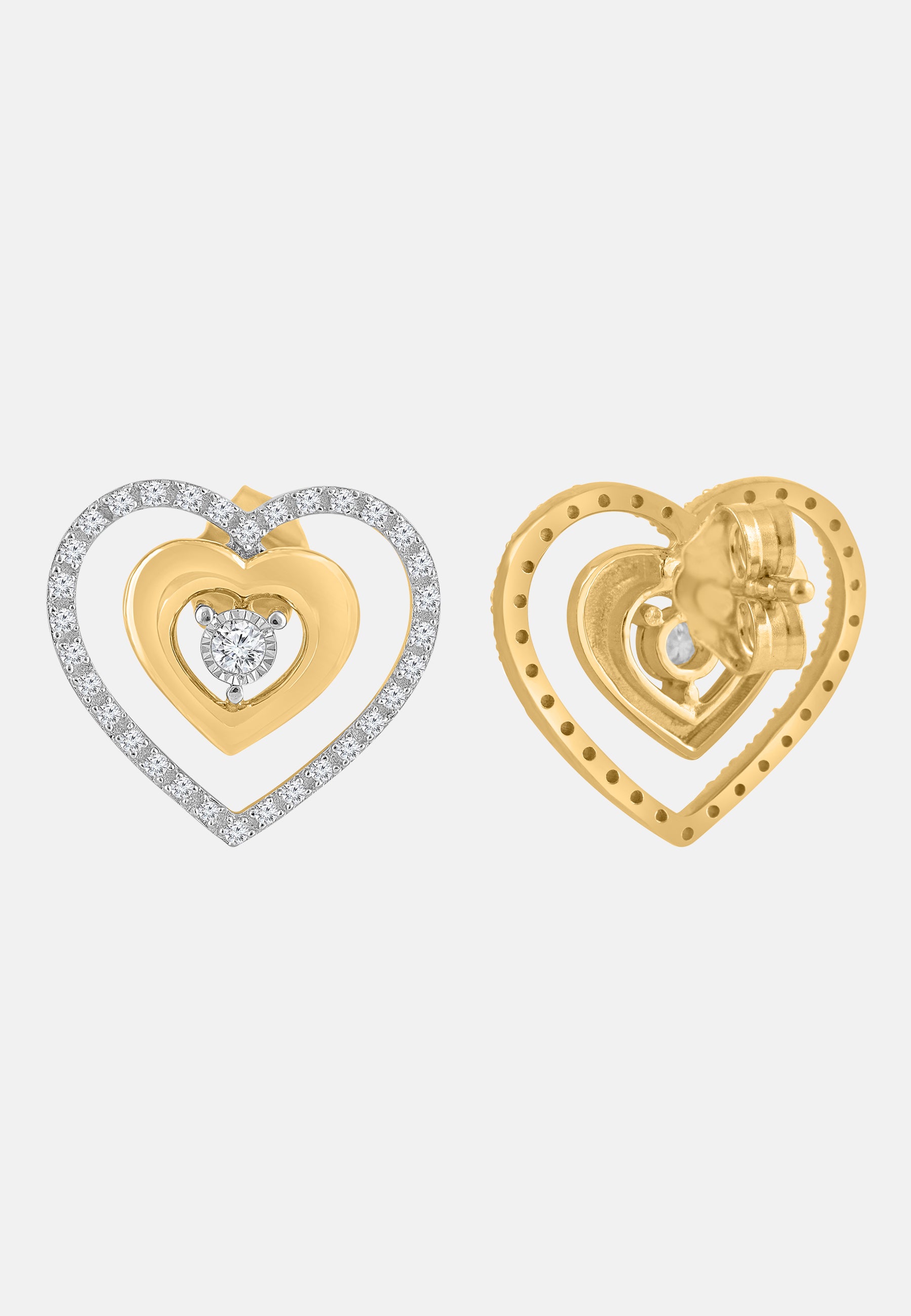 Diamant Exquis Earrings Gold