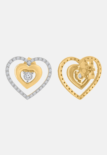 Diamant Exquis Earrings Gold